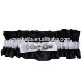 Elegant Black White Wedding Lace Bridal Garter 2016 Sexy Wedding Girls Ceinture de jarretière